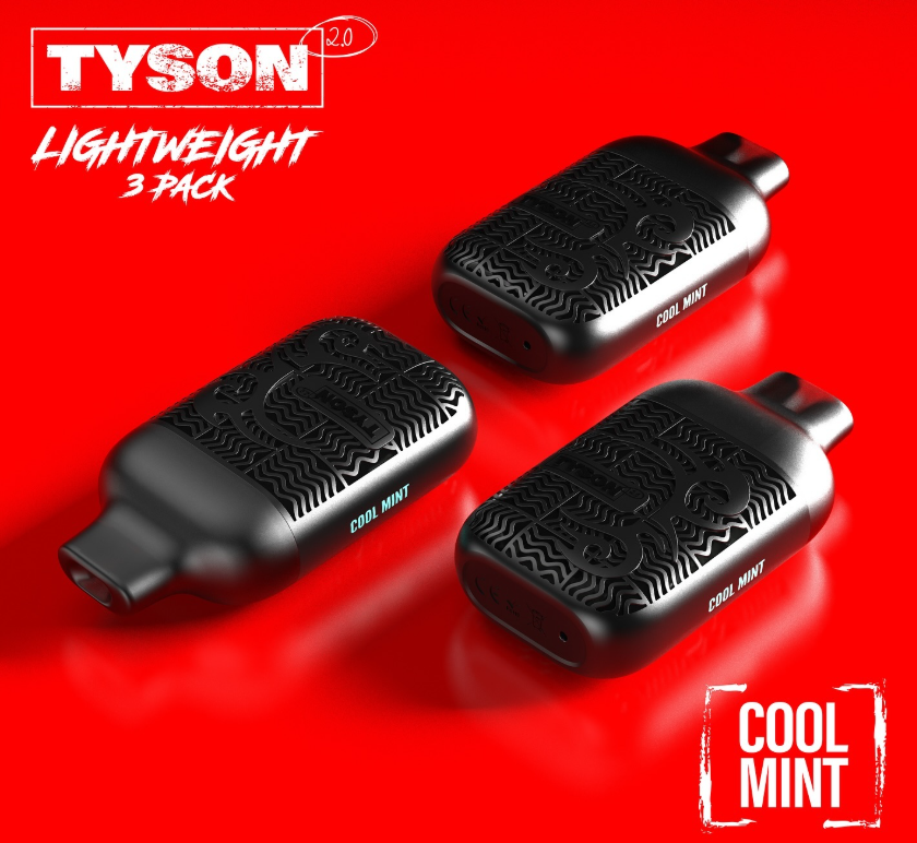 TYSON 3 PACK 6,000 HITS