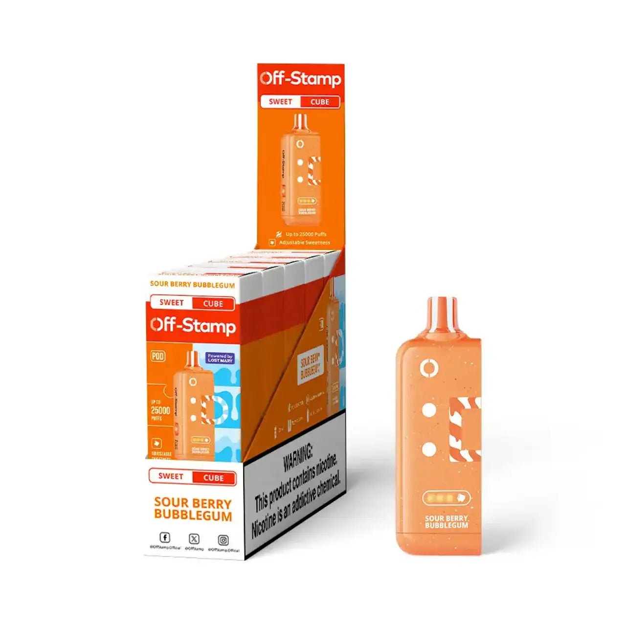 OFF STAMP X CUBE POD 25,000 HITS