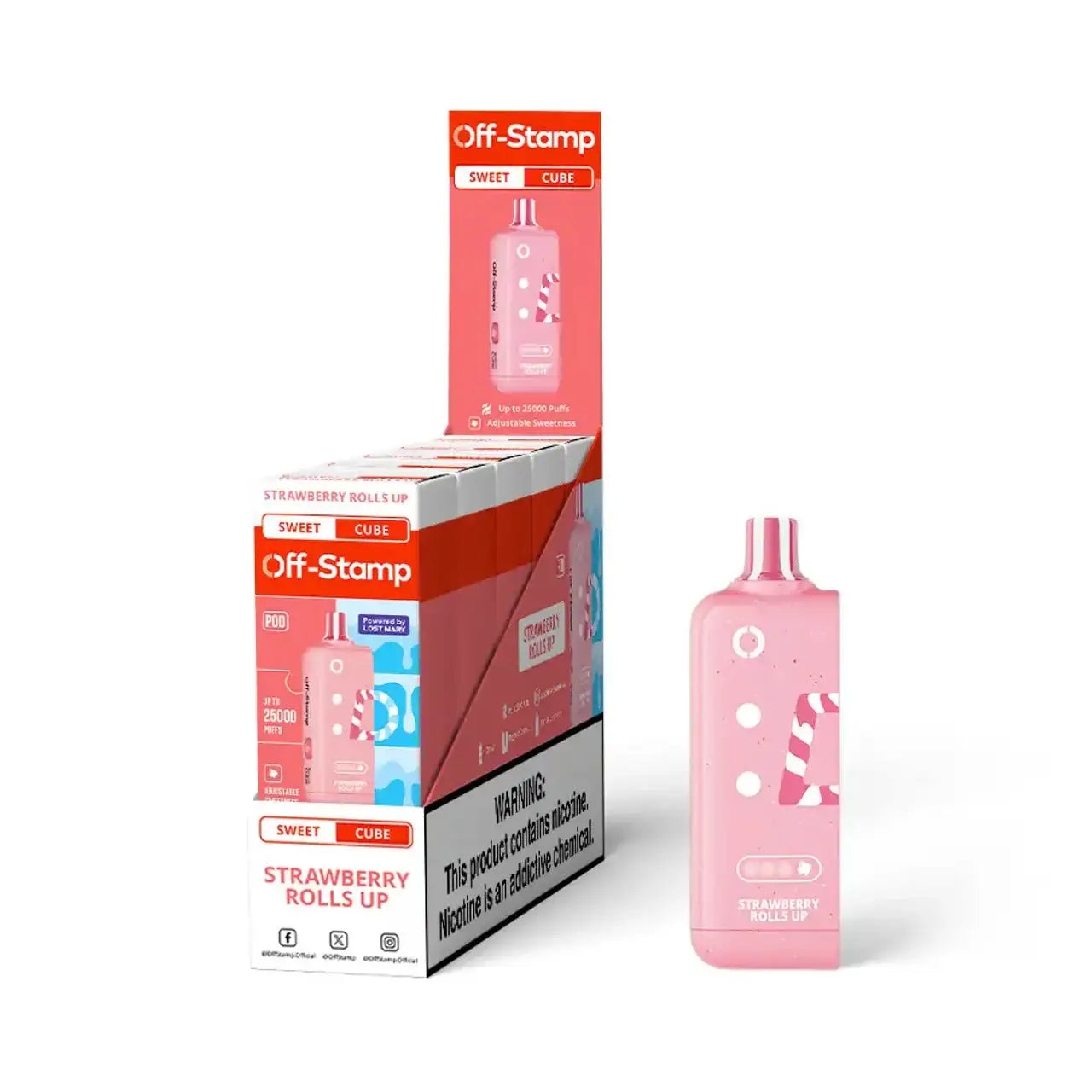 OFF STAMP X CUBE POD 25,000 HITS